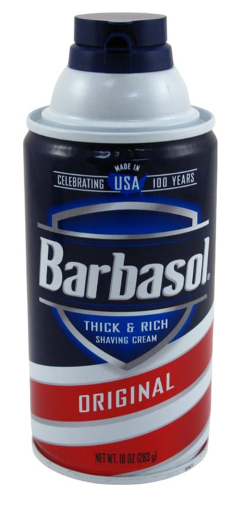 Barbasol Thick and Rich Shaving Cream Original 10 oz Pack of 3