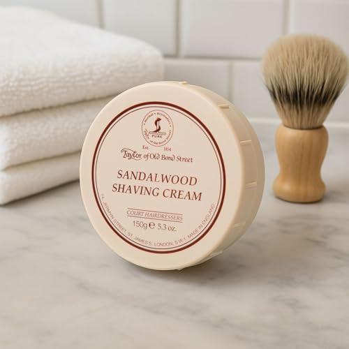 Taylor of Old Bond Street Sandalwood Shaving Cream Bowl 53Ounce