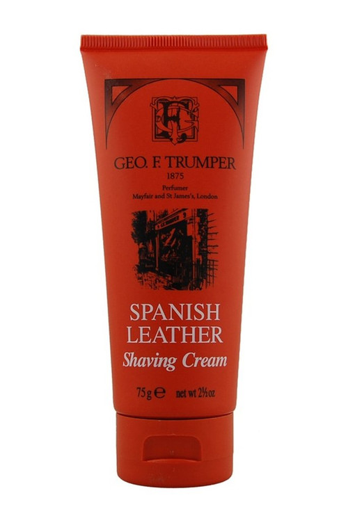 Spanish Leather Shaving Cream 75g shaving cream by Geo F Trumper
