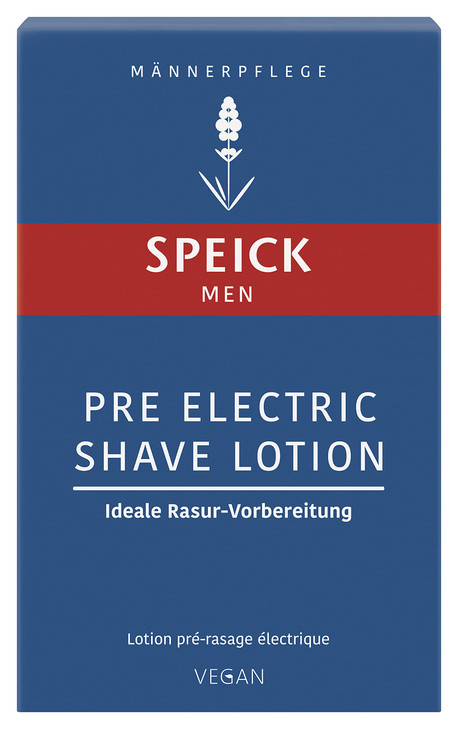 Speick Men Pre Electric Shave Lotion with Relaxing Lavender Oil and a Blend of Essential Oils Natural Vegan Skin Care 34