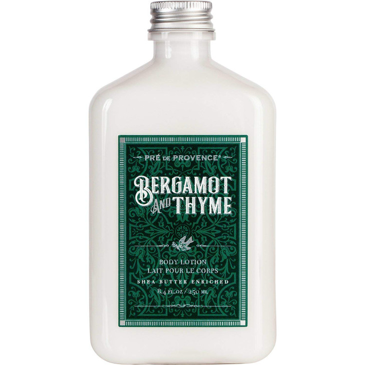 Pre de Provence Bergamot Thyme Mens Fragrance Collection Body Lotion 250 ML