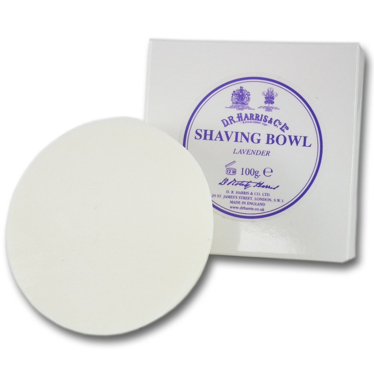 D R Harris Lavender Shaving Soap Refill 100g