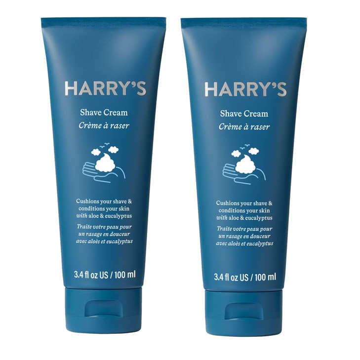 Harrys Shaving Cream Shaving Cream for Men with Eucalyptus 2 pack 34 oz