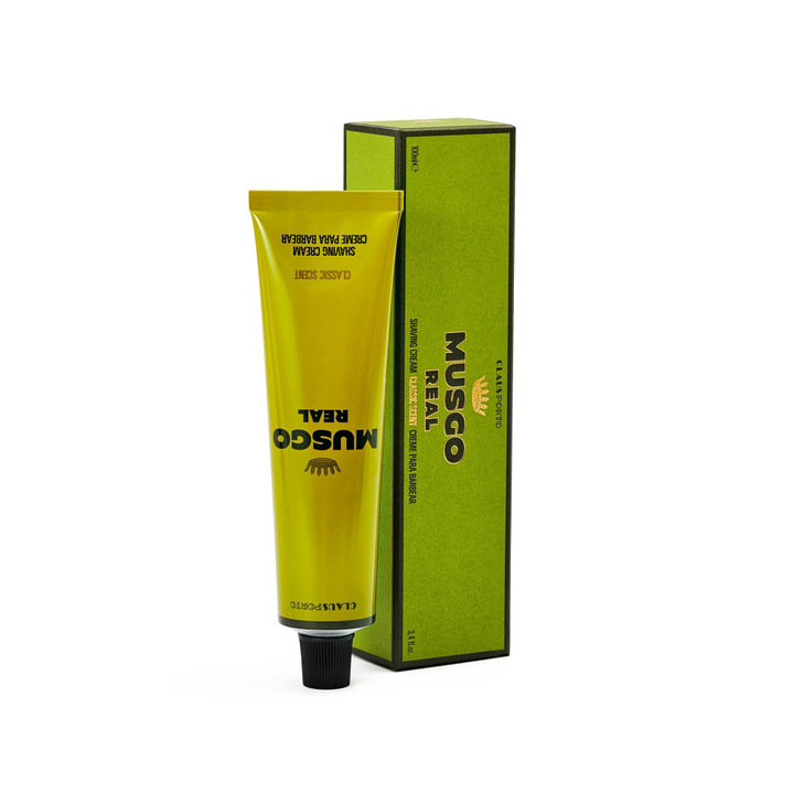 Claus Porto Musgo Real Shaving Cream Classic Scent Freshen Soothe Replenish Skin Enriched With Lanolin Coconut Jojoba Oi