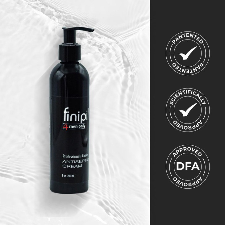 finipil Cream for Ingrown Hair for Mens After Shave 8 Fl oz clear