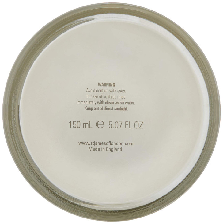 St James of London 100 allnatural Black Pepper Lime Cream Tub