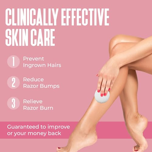 Divine Derriere Smoothing Solution Ingrown Hair Pads Smooth Relieve Soften Skin BHA AHA Ingrown Hair Serum for Razor Bur