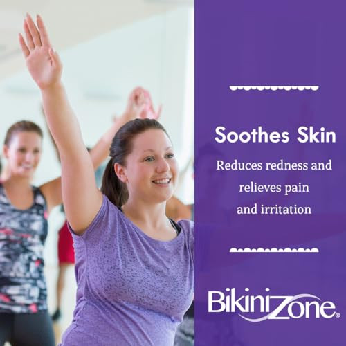 Bikini Zone Medicated After Shave Crme with Soothing Lidocaine 1 Oz 2 Pack