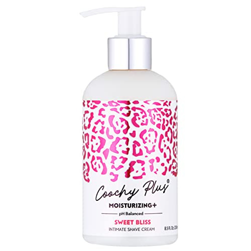 IntiMD Coochy Plus Intimate Shaving Cream SWEET BLISS For Pubic Bikini Line Armpit RashFree With PatentPending MOISTURIZ