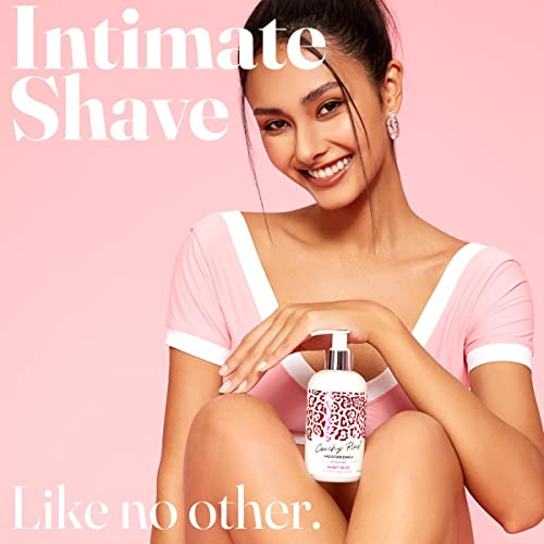 IntiMD Coochy Plus Intimate Shaving Cream SWEET BLISS For Pubic Bikini Line Armpit RashFree With PatentPending MOISTURIZ