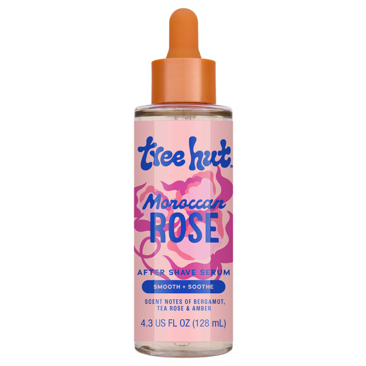 Tree Hut Moroccan Rose After Shave Serum Helps Keep Skin Smooth Soothed After Shaving Sensitive 43 Fl Oz