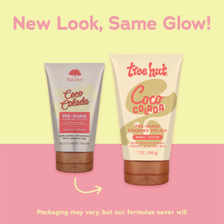 Tree Hut Coco Colada Shave Prep Polish Gently Soothe Prep Skin for an Even Closer Shave Exfoliating Shave Essential7 fl
