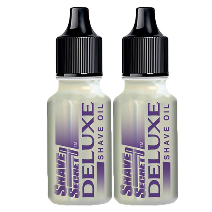 SHAVE SECRET DELUXE SHAVING OIL 1875ml 2 Pack