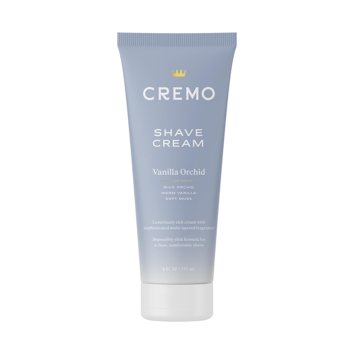 Cremo Vanilla Orchid Moisturizing Shave Cream Astonishingly Superior UltraSlick Shaving Cream for Women Fights Nicks Cut
