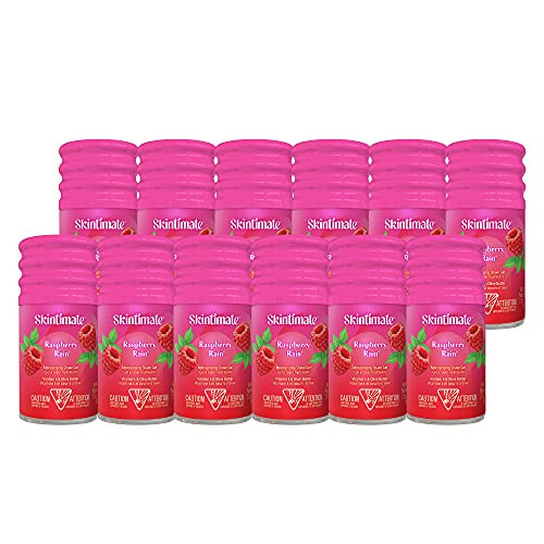 Skintimate Signature Scents Moisturizing Shave Gel for Women Raspberry Rain with Vitamin E and Olive Butter 275 Ounce Pa