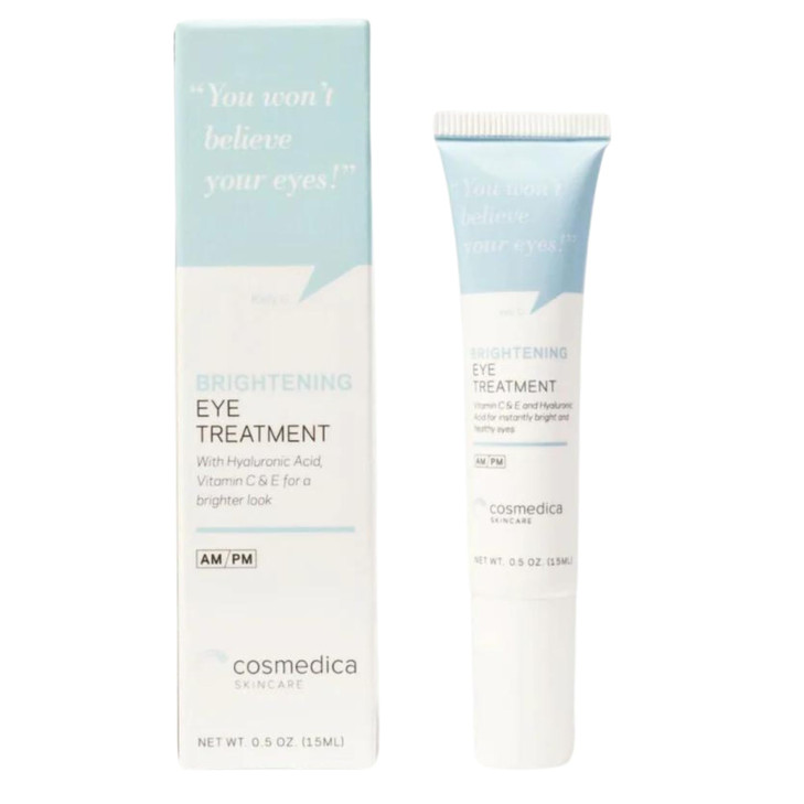 New Brightening Eye Gel With Hyaluronic Acid Vitamin C E Peptides For Dark Circles Puffiness Wrinkles Fine Lines Crows F