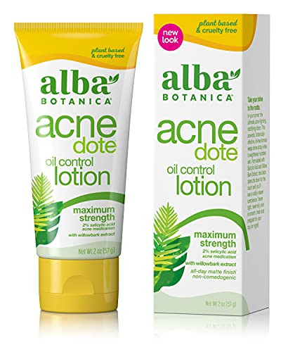 Alba Botanica Acnedote Maximum Strength Oil Control Lotion 2 Oz