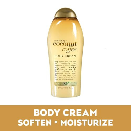 OGX Smoothing Coconut Coffee Body Cream 195 oz