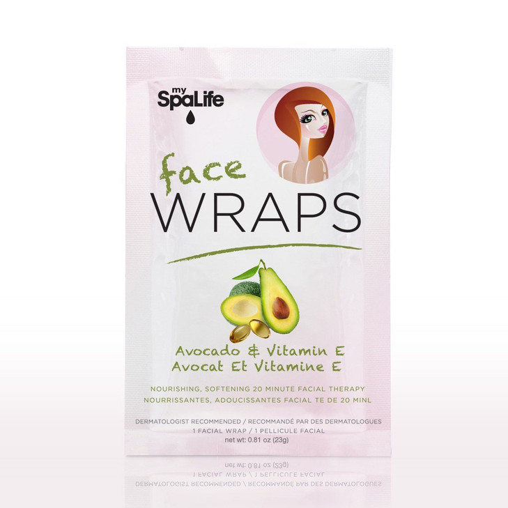 SpaLife Avocado Skin Treatment Mask 081 Ounce Soothing and Gentle