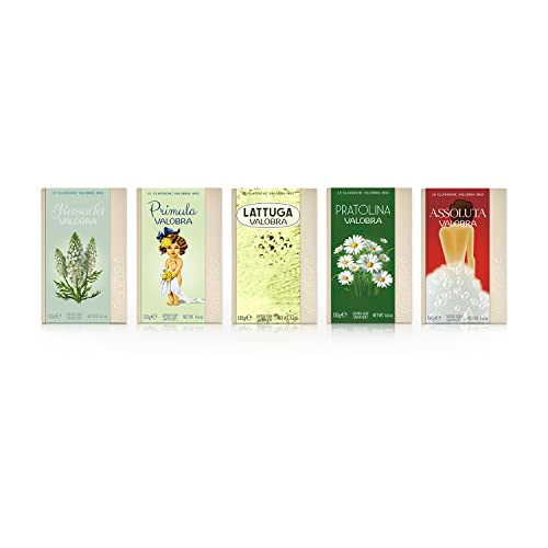 Valobra Bar Soap Assoluta Soap Bar with Shea Butter Geranium Rose Patchouli 46oz130g