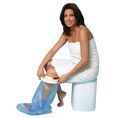 Carex Cast Protector for Shower, Leg - The Ultimate Cast Covers for Shower Leg to Keep Your Cast and Bandages Dry While Bathing - 23" Long Premium La online at globaldelivered