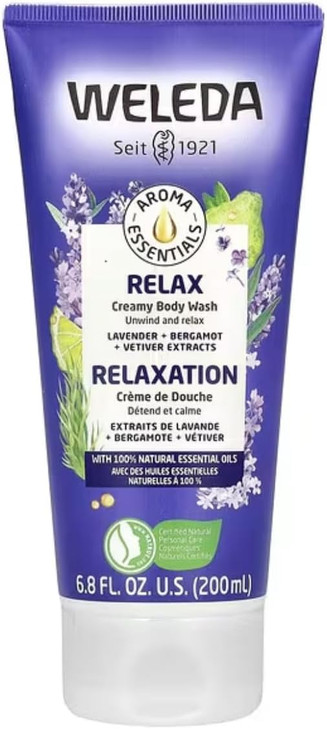 Weleda Aroma Essentials Relax Creamy Body Wash Parabens Free 68 Fluid Ounce Pack of 1