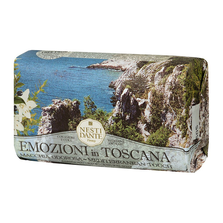 Nesti Dante Emozioni In Toscana Natural Soap Mediterranean Touch 88 Ounce