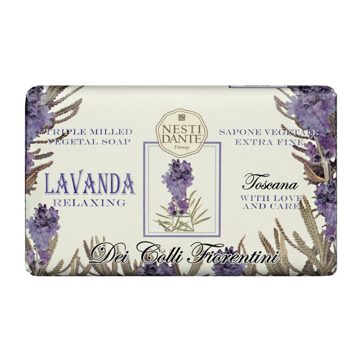 Nesti Dante Nesti dante dei colli fiorentini triple milled vegetal soap tuscan lavender 88oz 88 Ounce