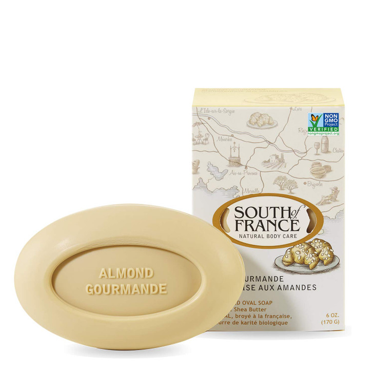 South Of France Bar Soap Almond Gourmand 6 oz 1 each