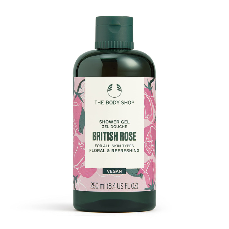 The Body Shop British Rose Shower Gel 84 Fl Oz