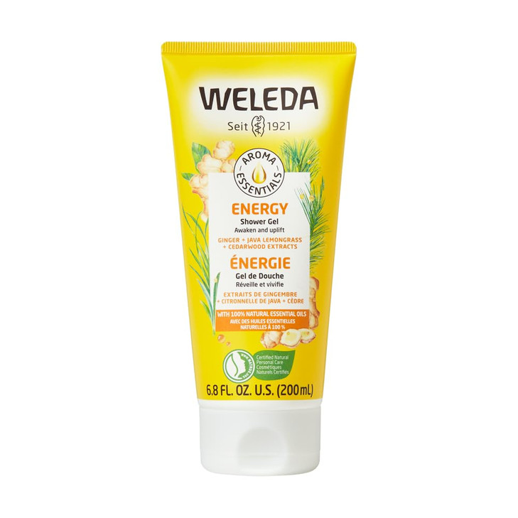 Weleda Aroma Essentials Energy Shower Gel Parabens Free 68 Fluid Ounce Pack of 1