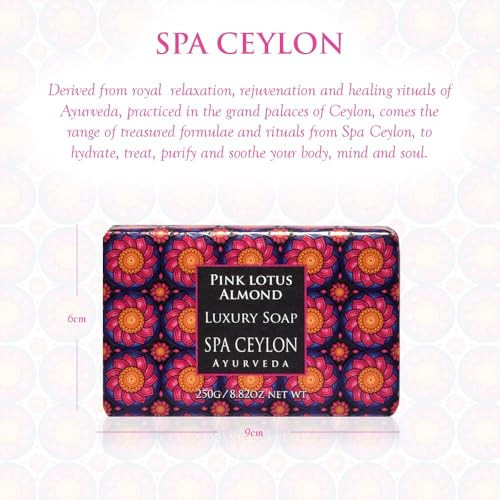 Pink Lotus Almond Luxury Soap 250g