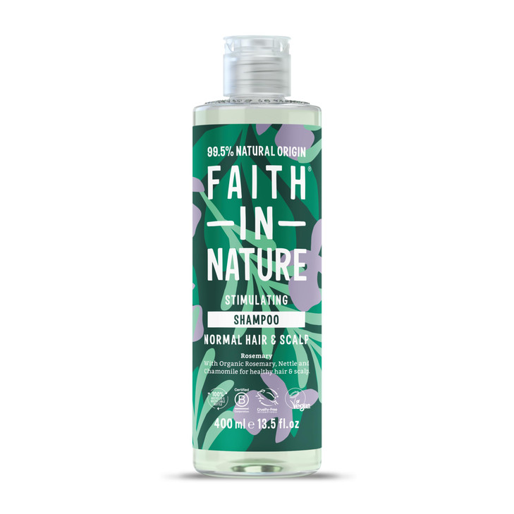 FAITH IN NATURE Natural Shampoo - Vegan & Cruelty Free, No SLS or Parabens - 13.5 fl oz, Rosemary online at globaldelivered