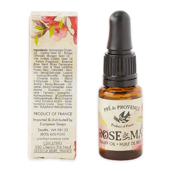 Pre de Provence Rose De Mai Collection Nourishing Hydrating Body Oil 15ML