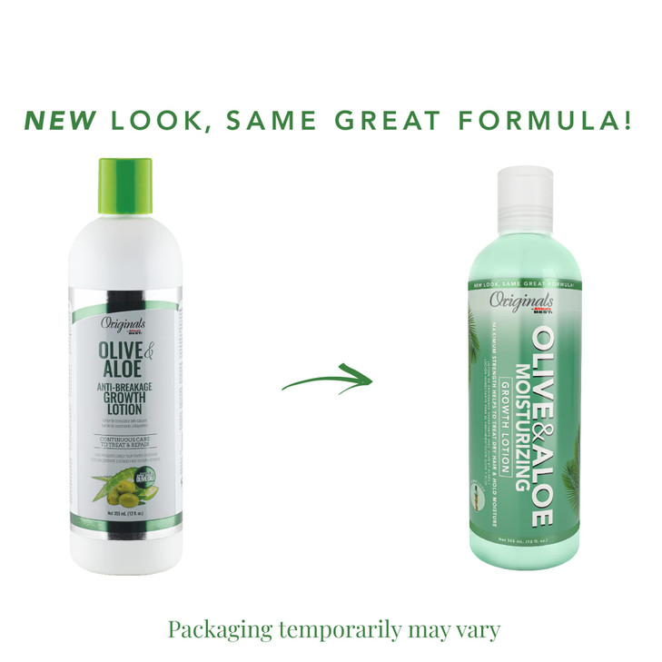 Originals by Africa's Best Olive & Aloe Moisturizing Growth Lotion, Ultimate Hydration Finishing Step, For All Hair Types and Textures, Petroleum & M online at globaldelivered
