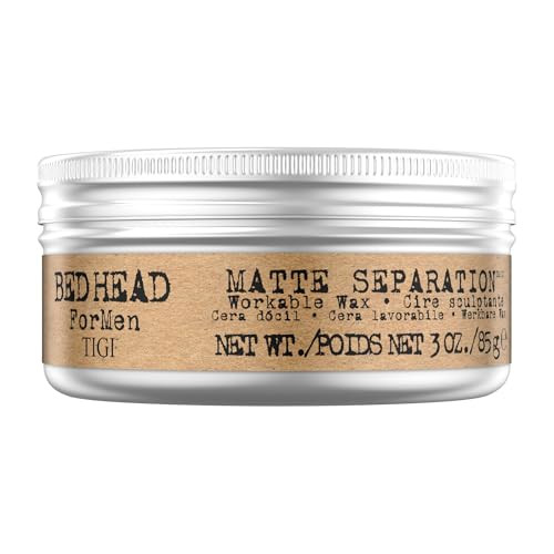 TIGI Bed Head for Men Matte Separation Workable Wax, 3 Ounce online at globaldelivered
