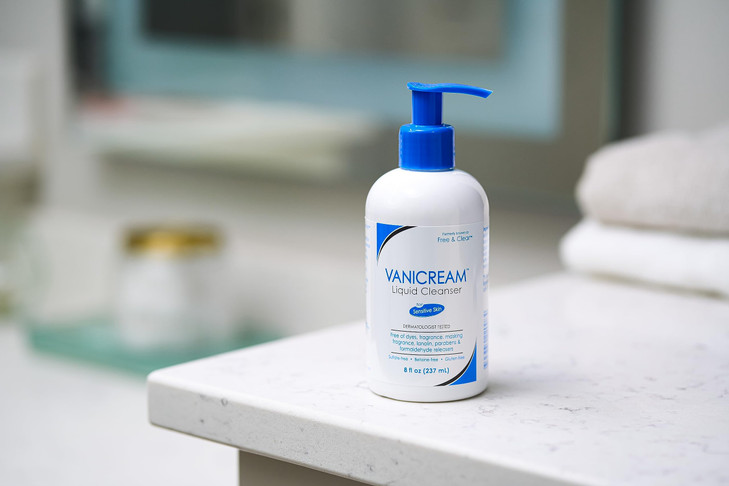 Vanicream Liquid Cleanser 8 fl oz Unscented GlutenFree Formula for Sensitive Skin