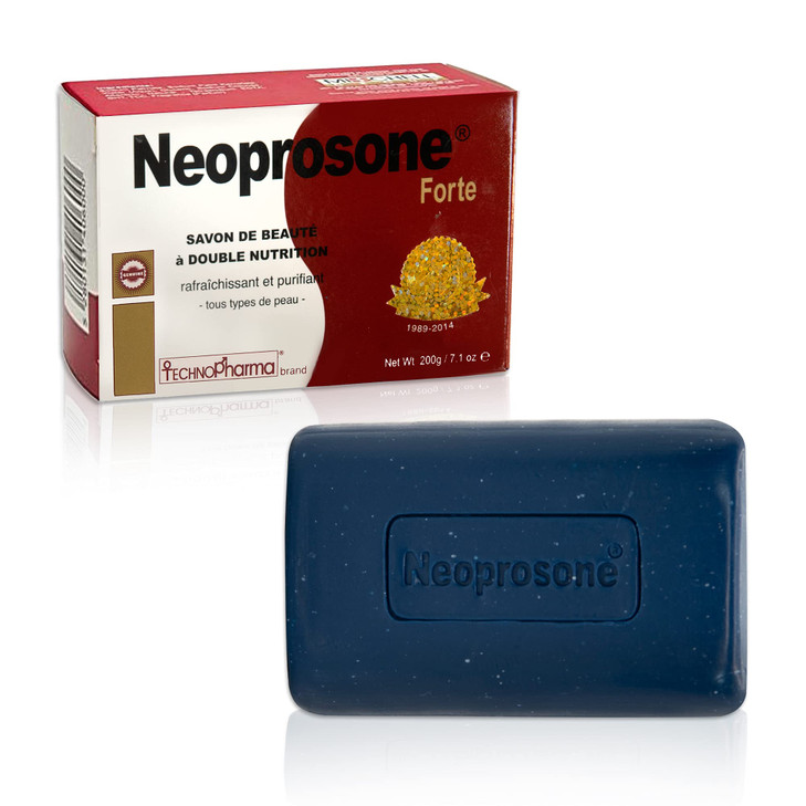 Neoprosone Skin Brightening Soap 71 oz 200 g Exfoliating Soap Bar Cleansing Bar For Body Knees Face Armpits with Glyceri