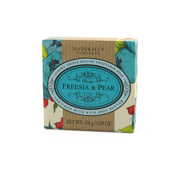 Naturally European Fragrance by Somerset Freesia pear soap bar by somerset 529 Fl Oz