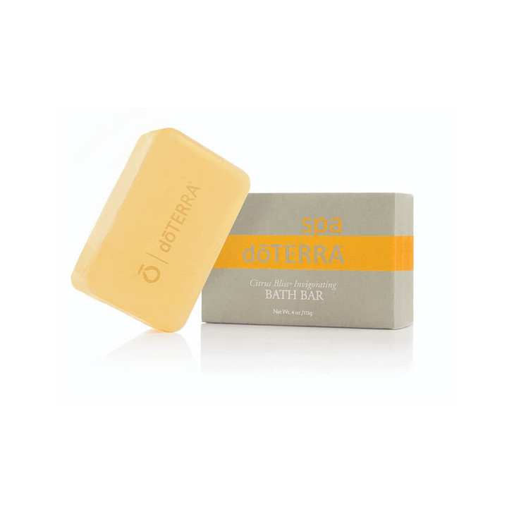 doTERRA SPA Citrus Bliss Invigorating Bath Bar 4 oz