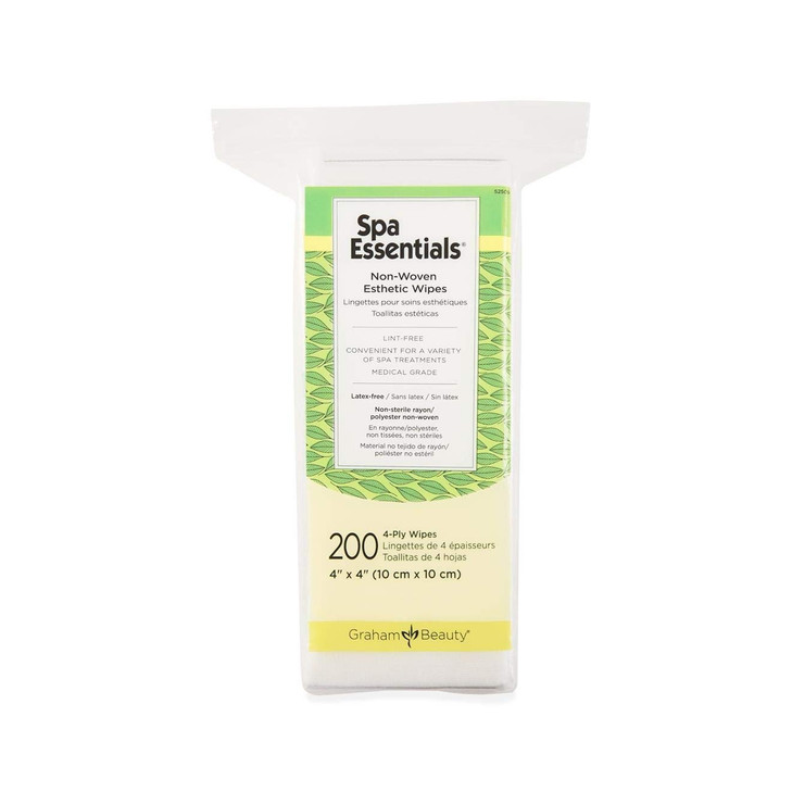 Graham Spa Essentials Nonwoven Esthetic Wipes 4 X 4 200 Count