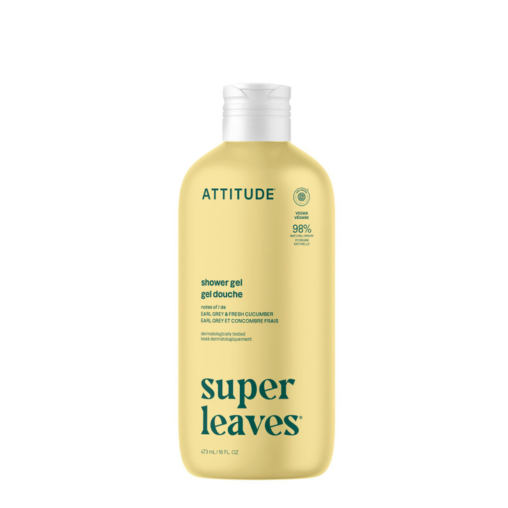 ATTITUDE Body Wash EWG Verified Shower Gel Dermatologically Tested Plant and MineralBased Vegan Personal Care Products E
