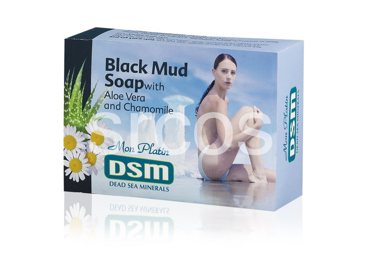 Mon Platin Mud Soap for Face and Body 125 Gram Pack of 1