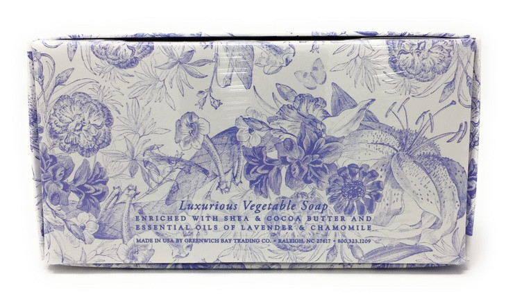 Greenwich Bay Trading Co Shea Butter Soap 129 Ounce Lavender Chamomile 3 Pack