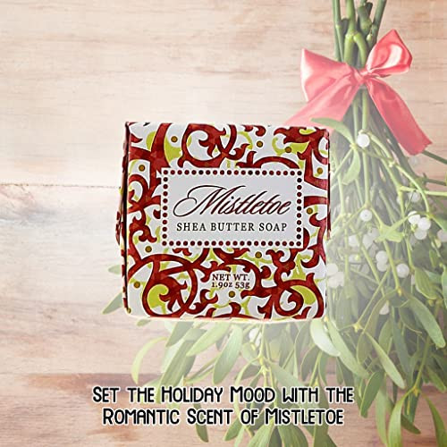 Greenwich Bay Trading Christmas Holiday Soap Sampler Gift Boxed Set of 4 Assorted Scents
