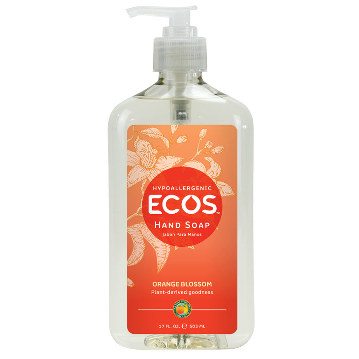Ecos Soap Hand Orange Blossom 17 Fl Oz