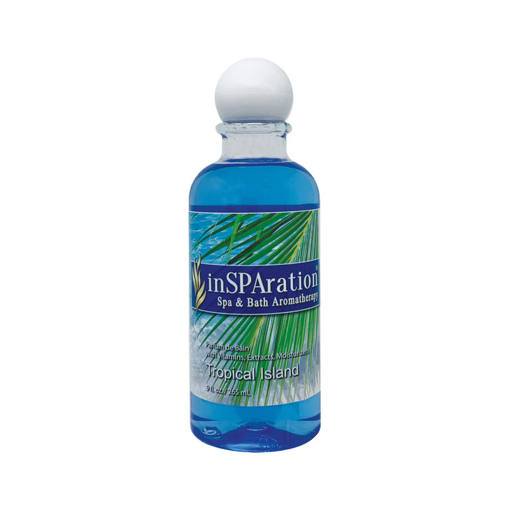 inSPAration Spa and Bath Aromatherapy 370X Spa Liquid 9Ounce Tropical Island