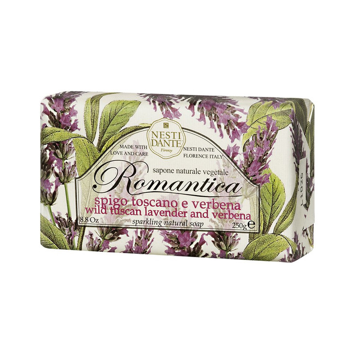 Nesti Dante Romantica Sparkling Natural Soap Wild Tuscan Lavender Verbena 250g88oz