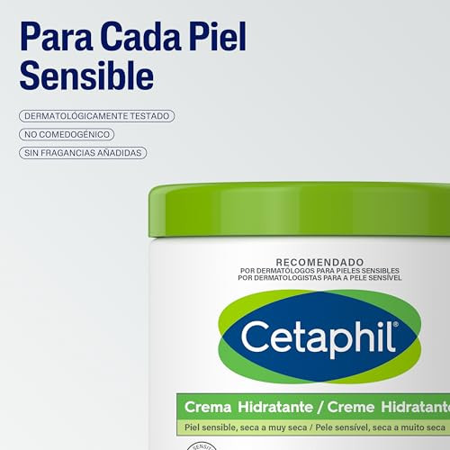 Cetaphil Face Body Moisturizer Hydrating Moisturizing Cream for Dry to Very Dry Sensitive Skin NEW 16 oz Fragrance Free