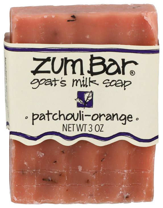 Zum Soap Bar Goat Milk Patchouli Orange 3 Ounce